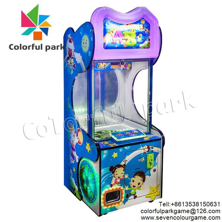 Colorful Park Coin Operated Games Toy Crane Gift Machine Crane Claw Machine Coin 2