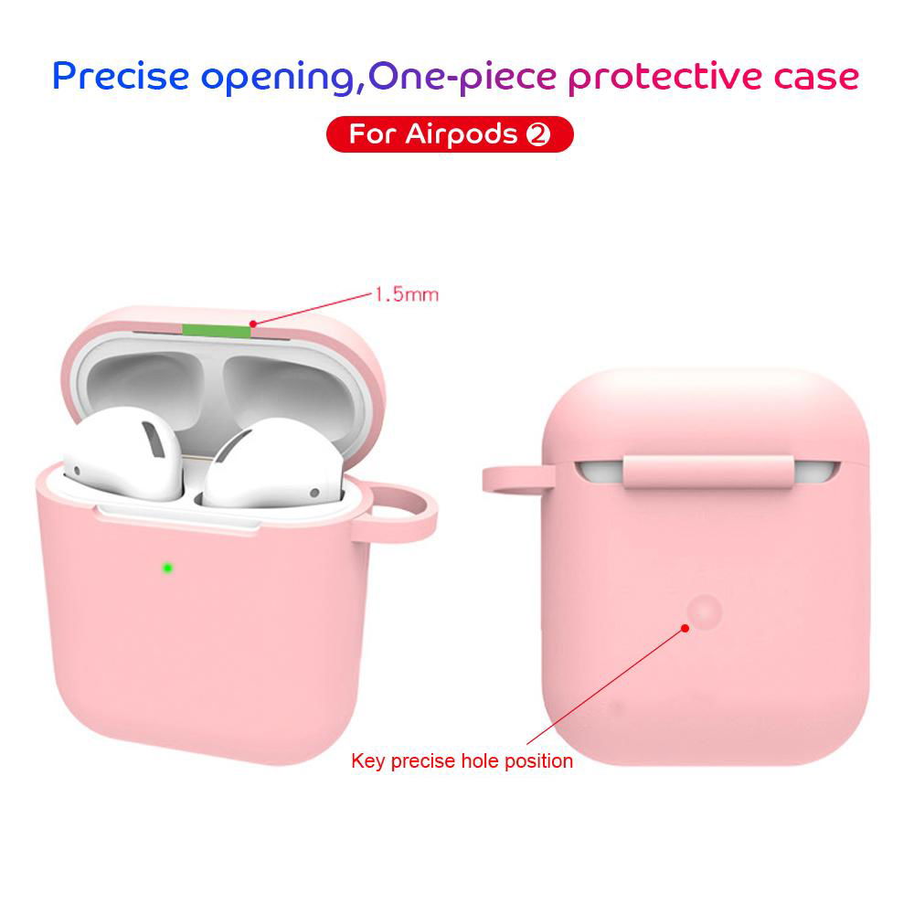 Airpods case Airpods 1 2 case cartoon Bread Superman Frog Silicone Ring rope Air 5