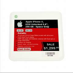 3Color Electronic Supermarket E-ink Price Tags ESL Digital Epaper Shelf Label