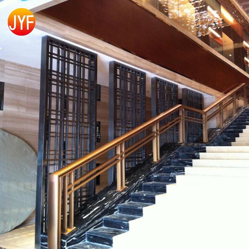 Jyf0039 Malaysia Stainless Steel Metal Partition Screen Wall  3