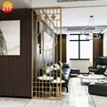 JYFA007 Factory wholesale Titanium gold chinese screens room dividers