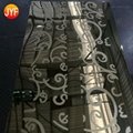 JYFA008 Factory wholesale Titanium gold color embossed stainless steel sheet