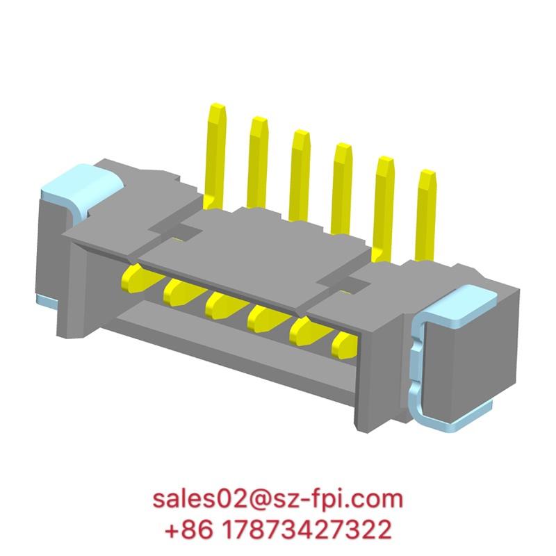 1.25mm Right Angle DIP Type Wafer Board to Board PCB Connector 3