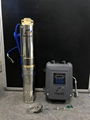 60m head automatic submersible solar powered borehole water pump 600w solar  2