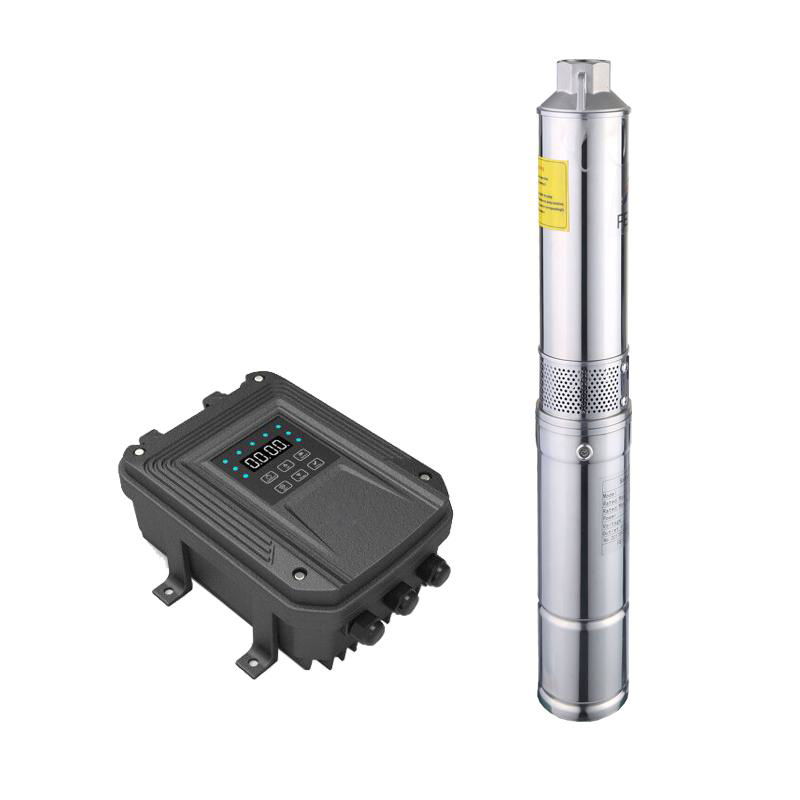 low power dc solar pump system 50m deep solar well submersible water pump 