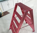 Aluminum ladder style clothes drying rack 1