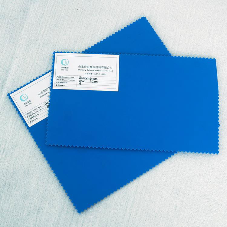 HDPE waterproof geomembrane film sheets  2