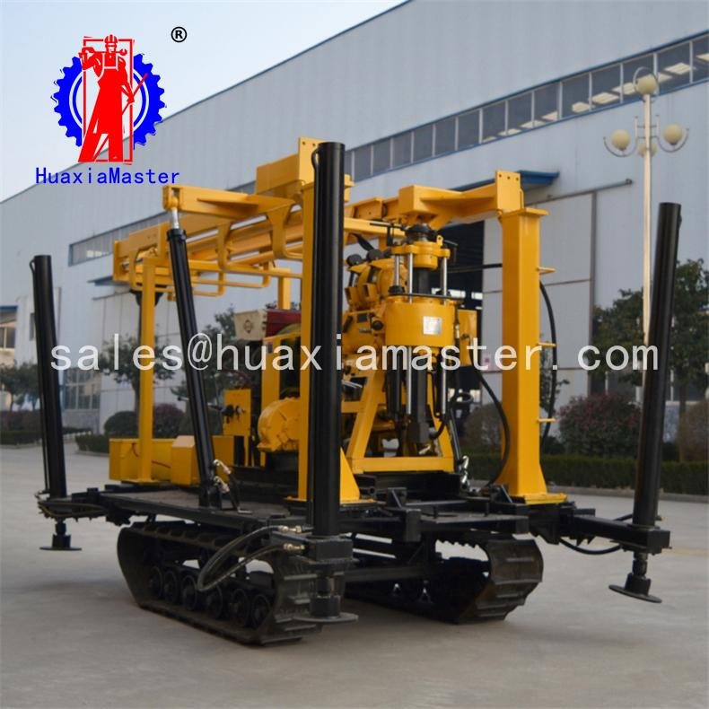 diesel engine crawler mounted core drilling equipment XYD-130 2