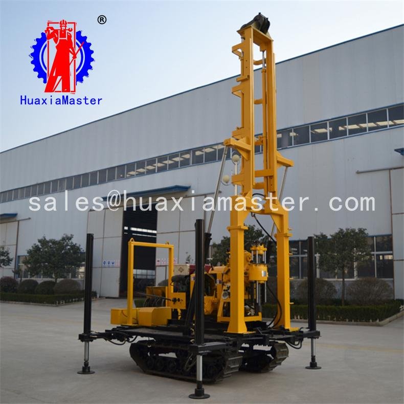 diesel engine crawler mounted core drilling equipment XYD-130 3