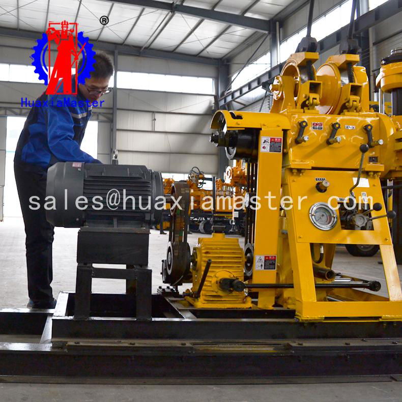 Water well road drilling machine HZ-200YY Hydraulic portable drilling rig 3