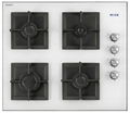 Free Standing Glass Hobs 4 Burners White