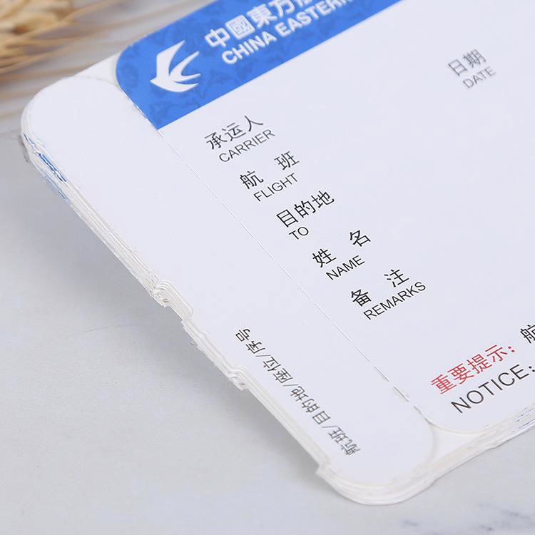 Factory price cheap airline ticket thermal paper boarding pass printer paper 5