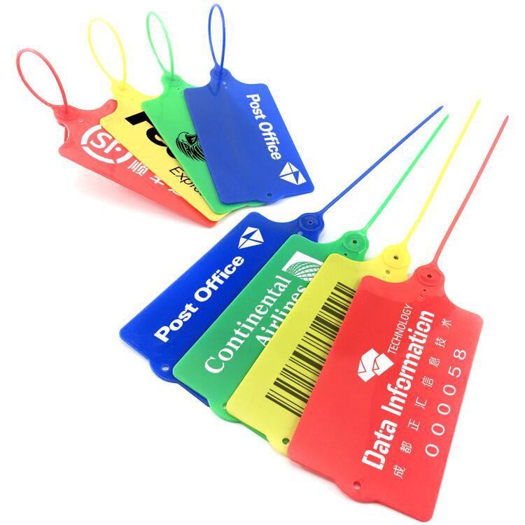 numbered security tag tamper evident seal plastic security seal SL