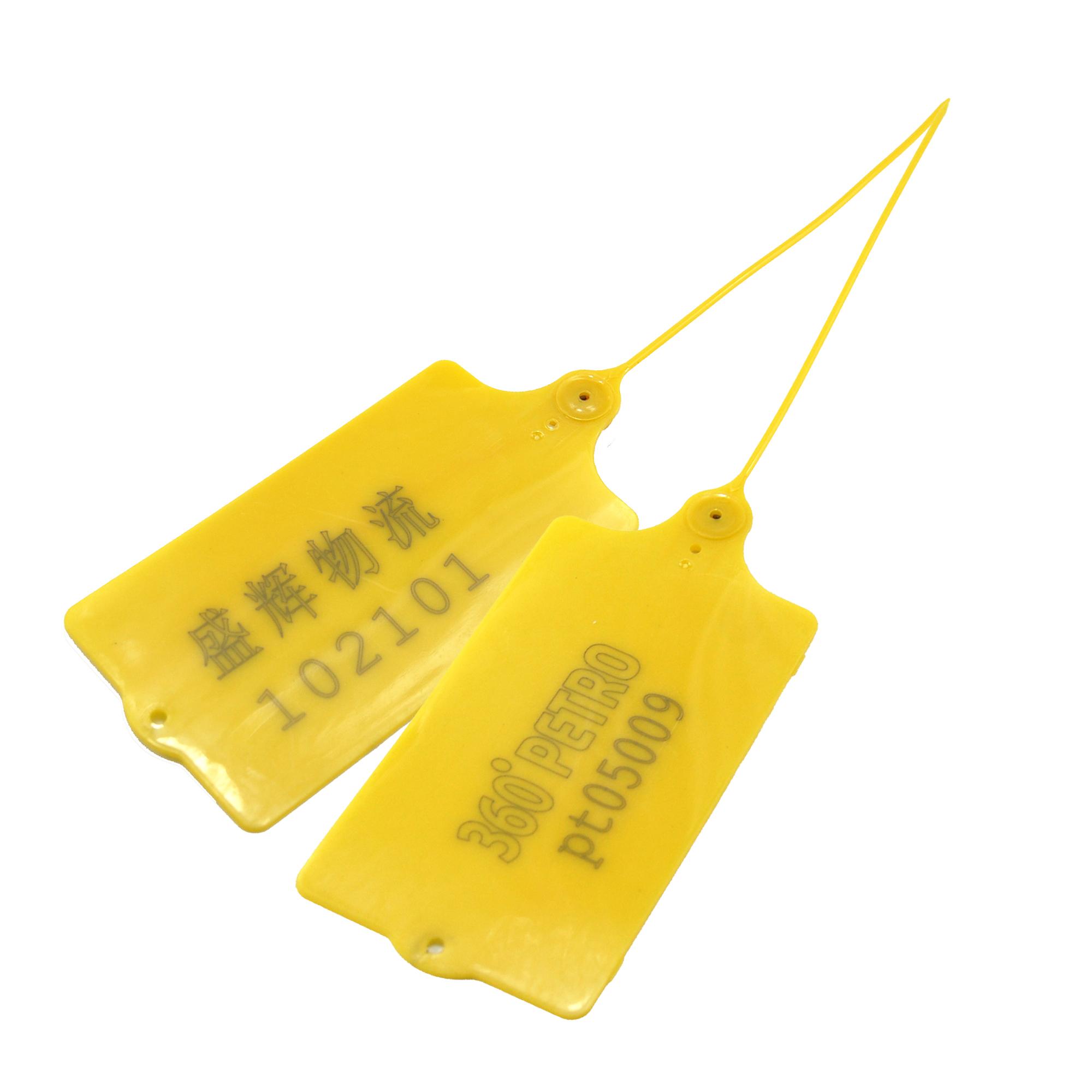 numbered security tag tamper evident seal plastic security seal SL