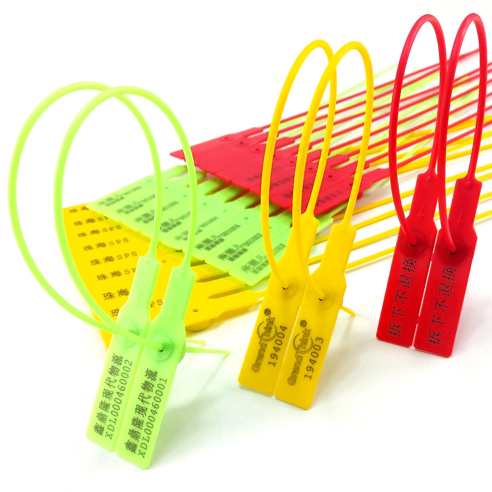 Numbered Plastic Security Seals SHipping Tags Anti Tamper Ties(SL02F