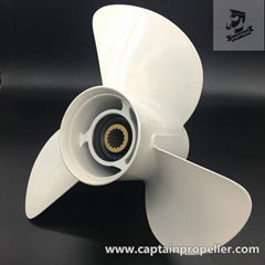 6E5-45945-01-EL 13 1/4 x 17 Aluminum Propeller for Yamaha Outboard Engine 60-115