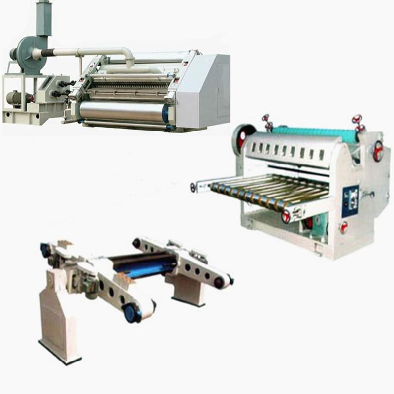 single face corrugated cardboard making machine