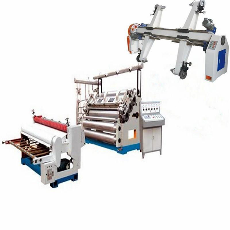 single face corrugated cardboard making machine 2