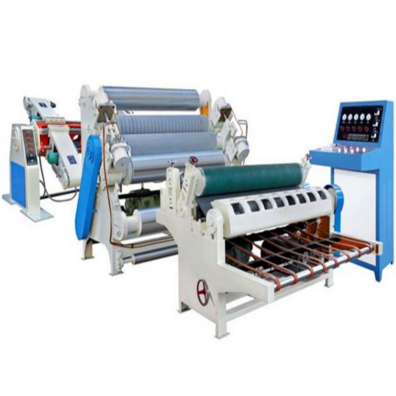 single face corrugated cardboard making machine 4