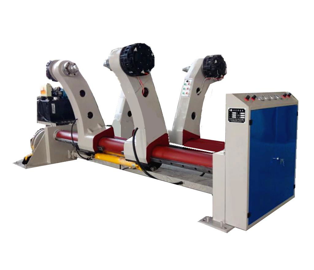 hydraulic shaftless mill roll stand for kraft paper roll 3