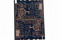 4 layer 0.25mm thickness black oil resistance PCB