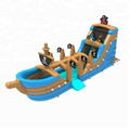 5006294-Kids Pirate Ship Inflatable Wet & Dry Slide for Sale   1