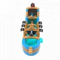 5006294-Kids Pirate Ship Inflatable Wet & Dry Slide for Sale   4