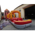 5006315- Commercial Amusement Park Giant Inflatable Volcano Water Slip Slide wit