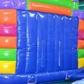 5006362-Rainbow Colorful Inflatable Jumping Bouncer Castle Amusement Park Kids I 4