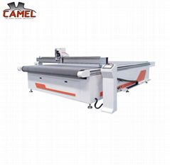 fast delivery CNC oscillating knife cutting machine for composite gasket/rubber