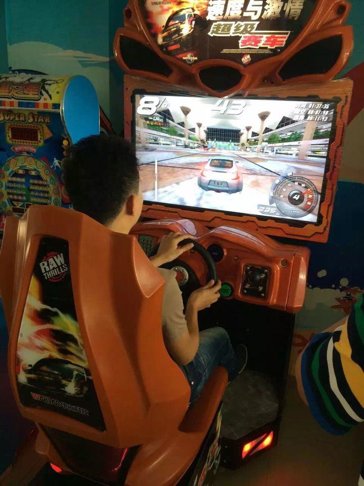 Super Car Simulator Video Car Racing Arcade Game Machine 4