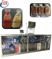 plastiac ampoule chili sauce packing machine