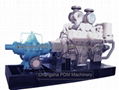 diesel split case centrifugal pump set