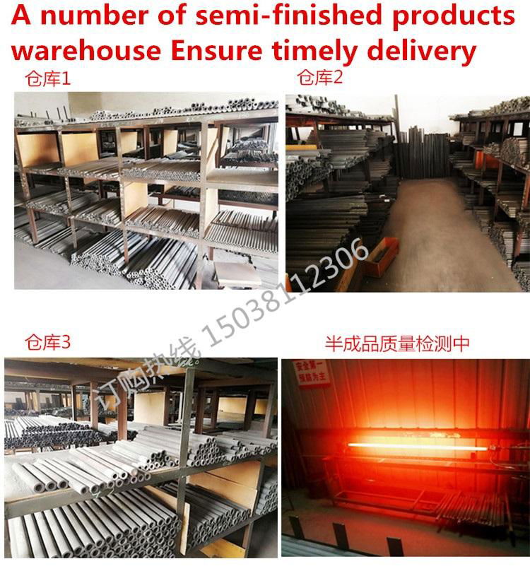 Factory direct sale straight type MoSi2 heating element test furnace Sic 4