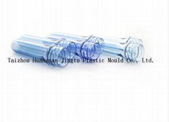 Plastic Transparent Tube Preforms in Mineral Water 