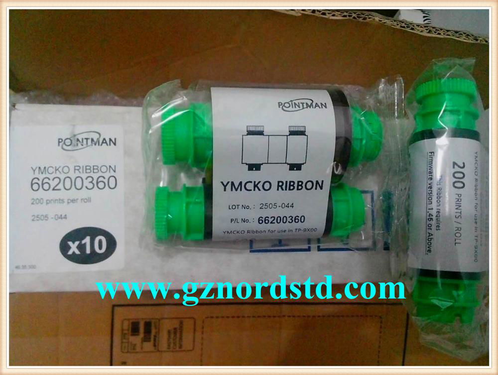  POINTMAN YMCKO RIBBON 66200360 for T9200 Printer