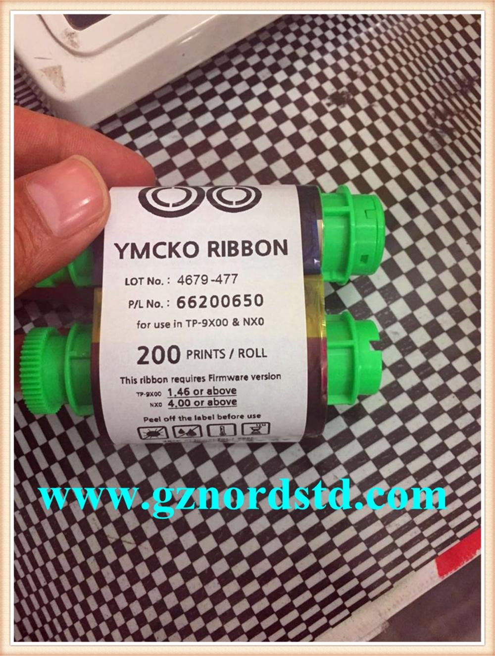  POINTMAN YMCKO RIBBON 66200360 for T9200 Printer 2