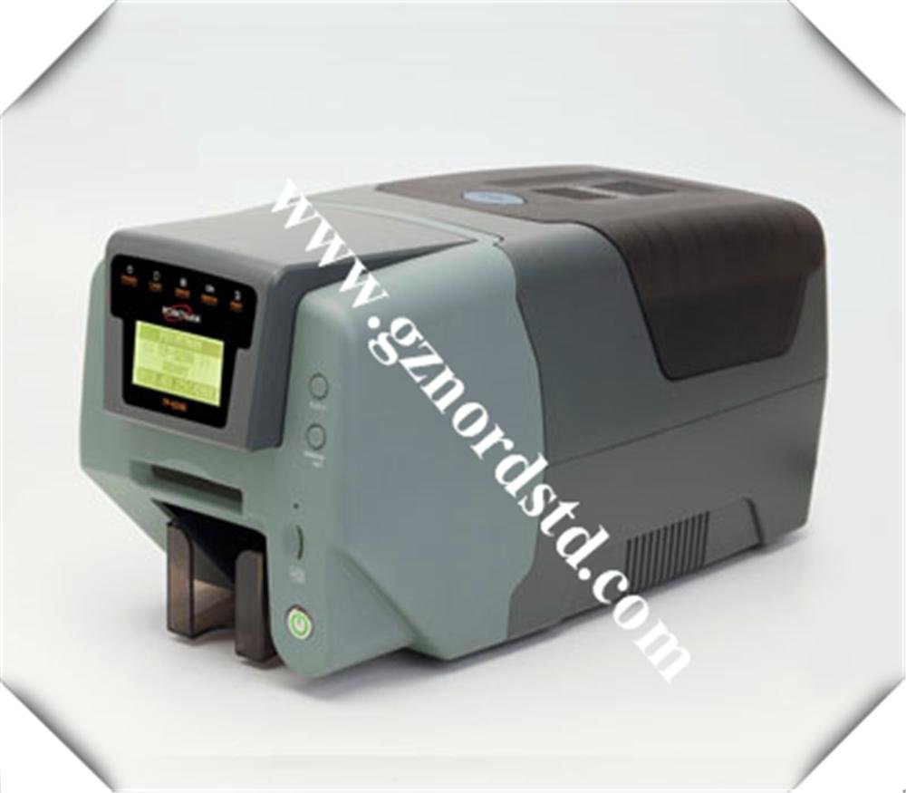 Pointman TP9200 plastic pvc id card printer with one TP-9200 YMCKO color ribbon 