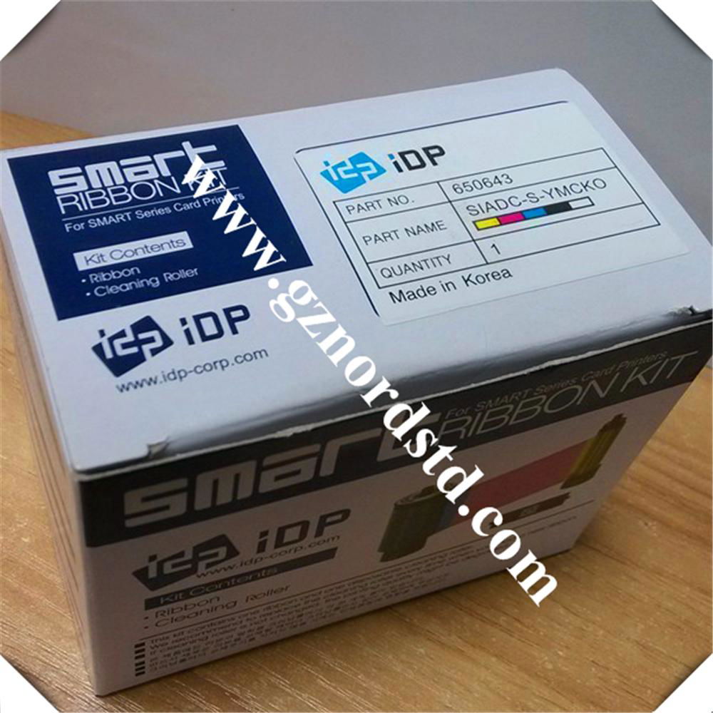 IDP Smart YMCKO Color Ribbon 650643 for Smart S30/50 Printers