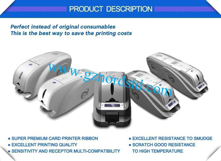 Compatible IDP Smart YMCKO Color Ribbon 650643 for Smart 30/50 Printers  3