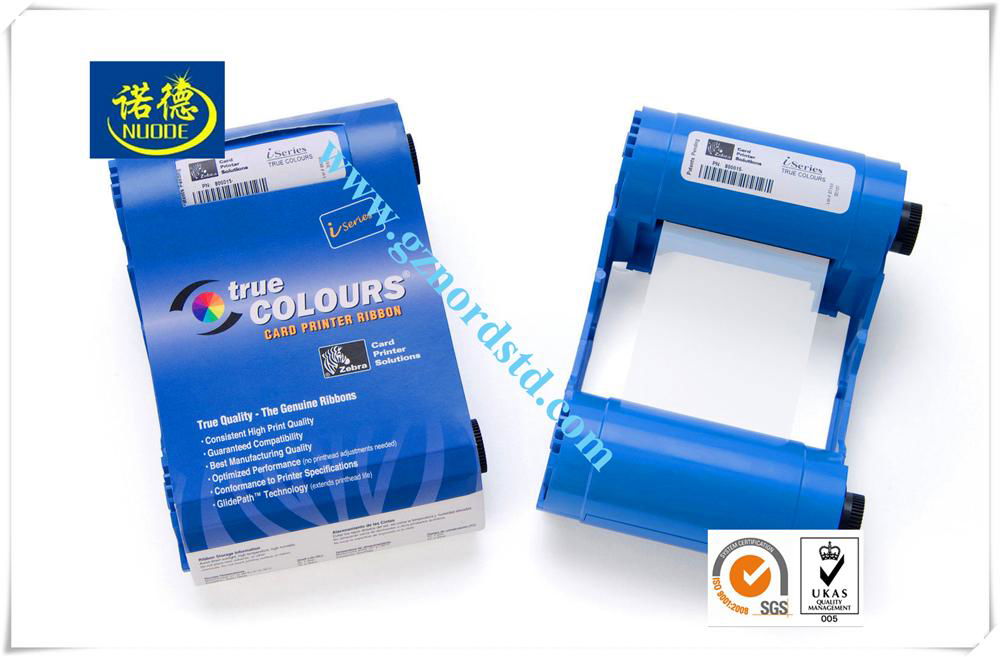 Zebra P110i & P120i Card Printers 800015-940 Color Ribbon - YMCKO -200 Prints  2