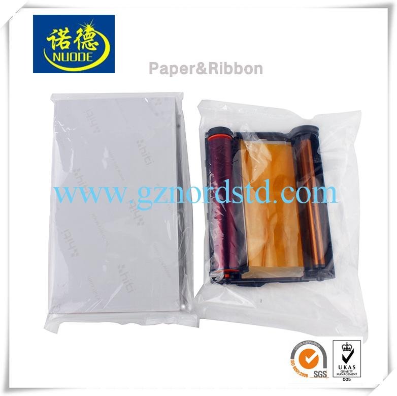 Waterproof HD Quality 300gsm Hiti S420 Photo Paper and Ribbon For Photo Printer  4