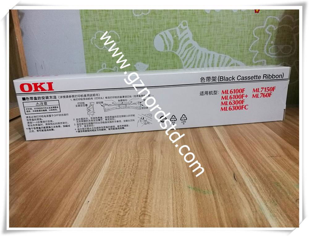 OKI ML6100 / ML6100F / ML6300F / OKI ML760F / ML7100F Black Printer Ribbon 4