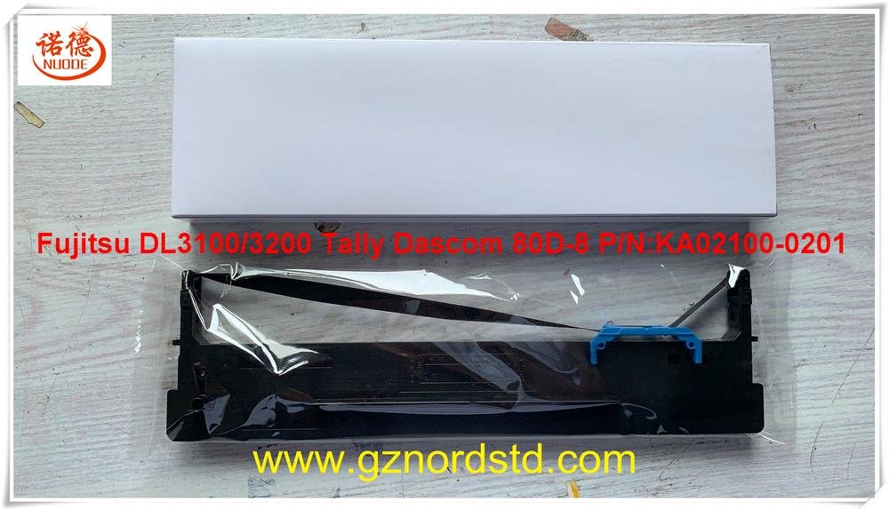 Compatible Fujitsu KA02100-0201 Black Ribbon Cartridge for DL3100 3200 TD 80D-8