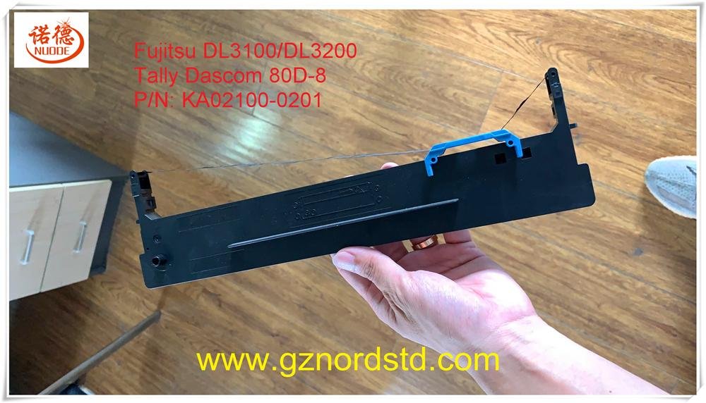 Compatible Fujitsu KA02100-0201 Black Ribbon Cartridge for DL3100 3200 TD 80D-8 2