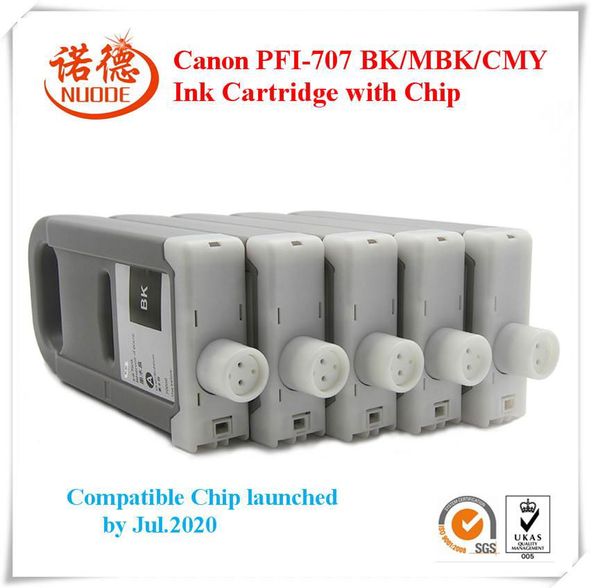 Ink Cartridges for Canon PFI-707 PFI-307 Used for Canon iPF830/iPF840/iPF850  2