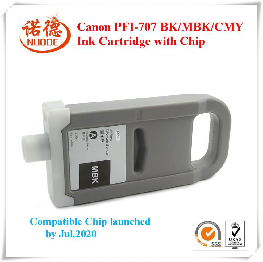 Ink Cartridges for Canon PFI-707 PFI-307 Used for Canon iPF830/iPF840/iPF850  4