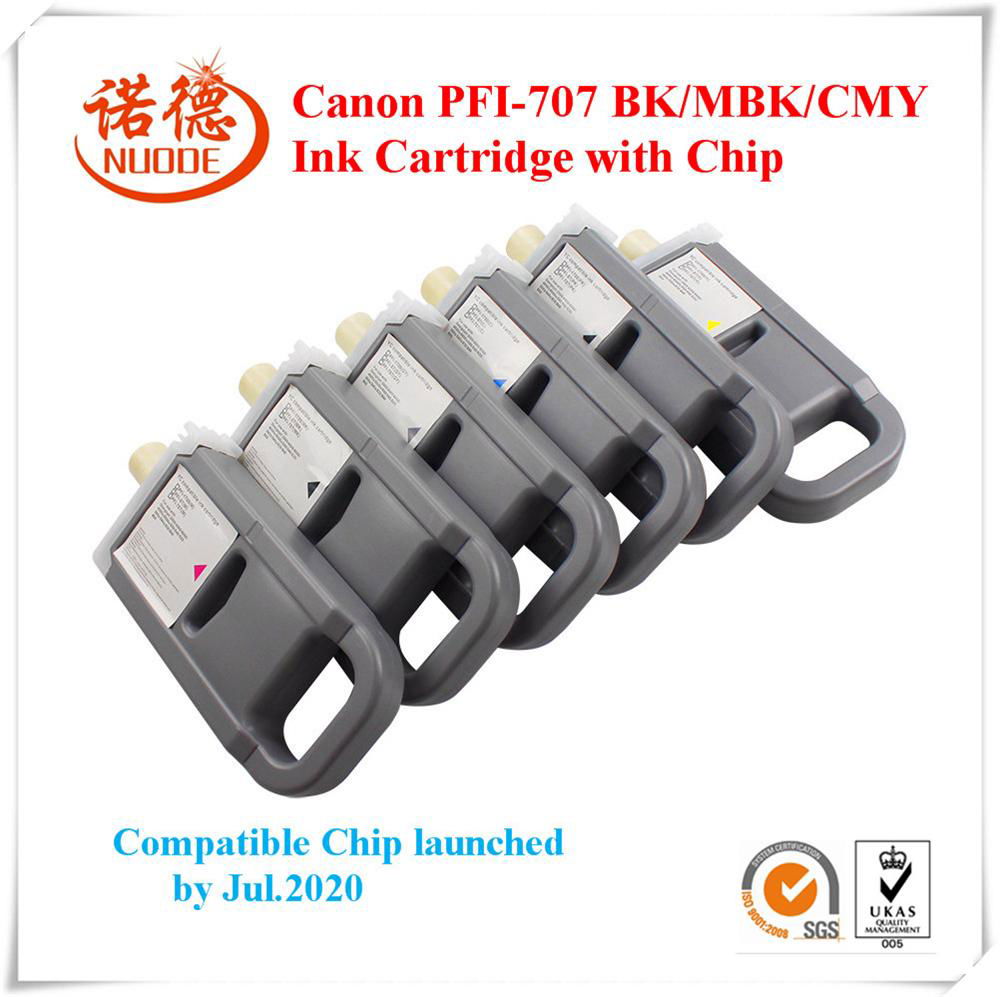 Ink Cartridges for Canon PFI-707 PFI-307 Used for Canon iPF830/iPF840/iPF850