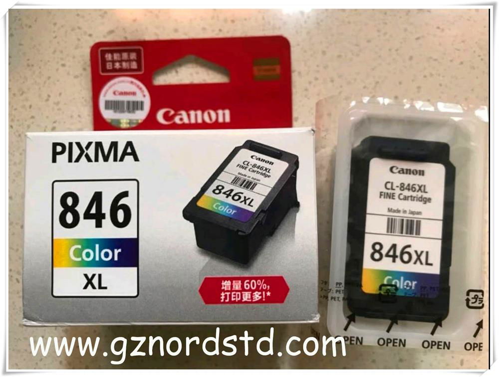 High-Capacity PG845 CL846XL FINE cartridge  for Canon Pixma MG2400/2580/2580S 