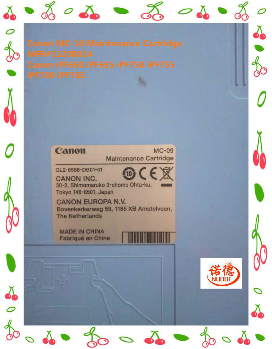 Canon MC-10 Maintenance Cartridge for Canon IPF650/655/670/680/750/755 5